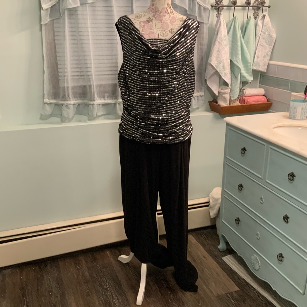 NWOT R&M Richards Plus Size Special Occasion One Piece